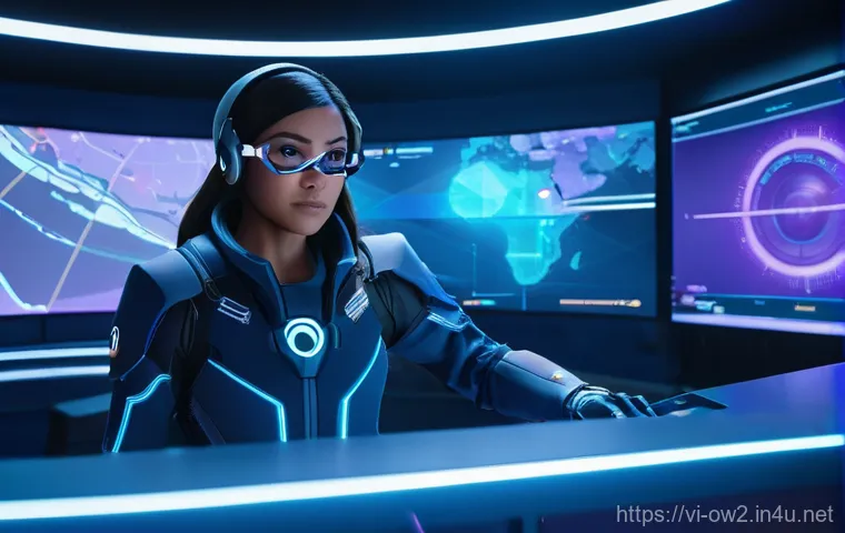 오버워치2 e스포츠 팀 지원 가이드 - Image Prompt 1: The Strategic Brain of the Team**